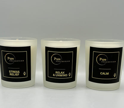 Trio Collection – Luxury Scented Candle Set | Soy Wax | Handcrafted Home Fragrance