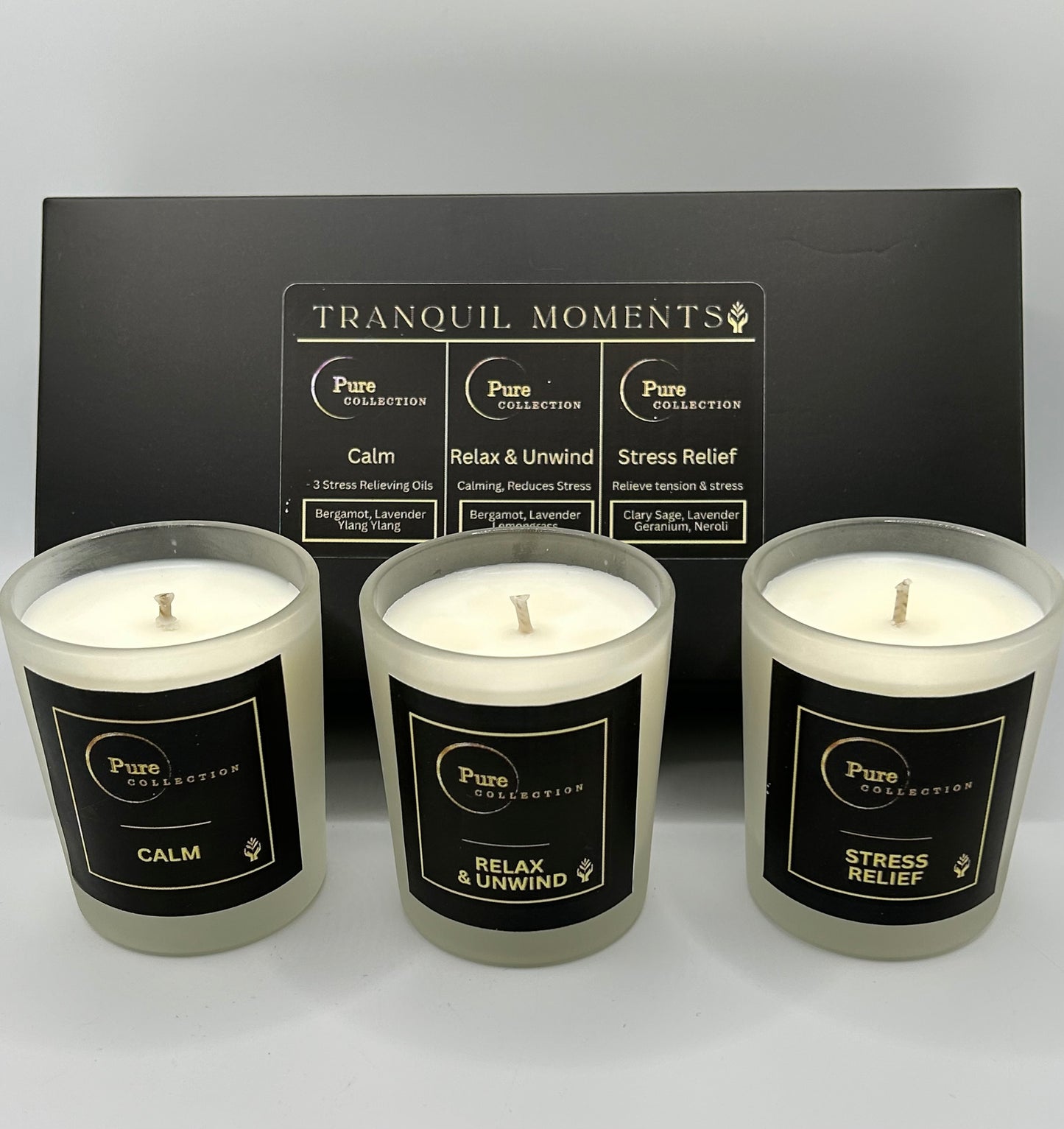 Trio Collection – Luxury Scented Candle Set | Soy Wax | Handcrafted Home Fragrance