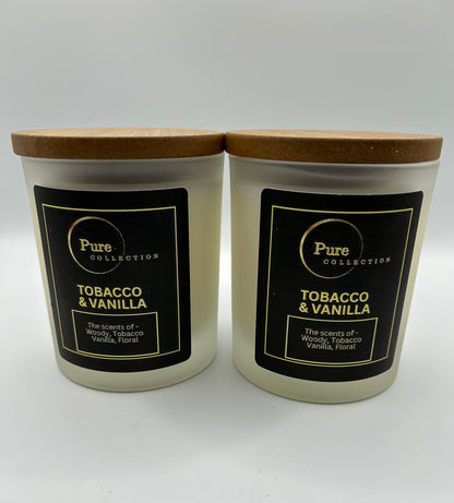 Luxury Hand Poured Soy Wax Candle - Long Lasting & Eco Friendly