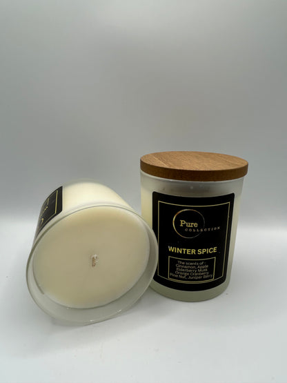 Luxury Hand Poured Soy Wax Candle - Long Lasting & Eco Friendly